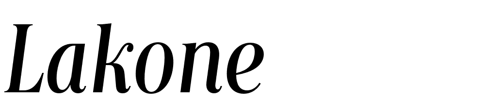 Lakone font family download free