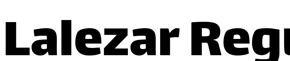 Lalezar-Regular font family download free