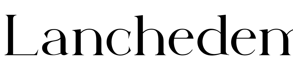 lanchedemo font family download free