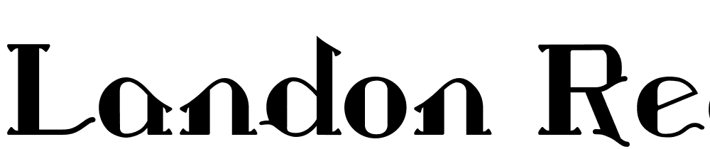 Landon-Regular font family download free