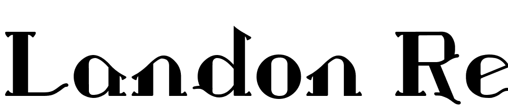 Landon-Regular font family download free