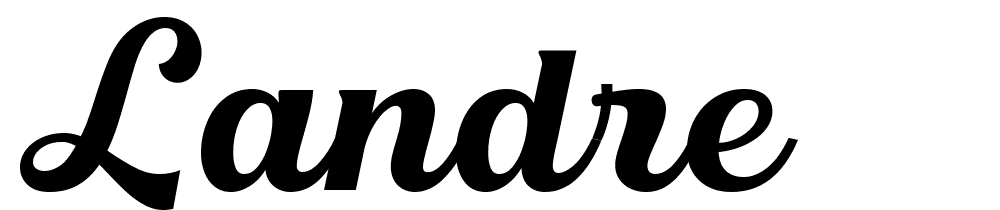 Landre font family download free