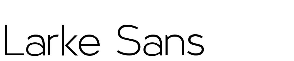 larke_sans font family download free