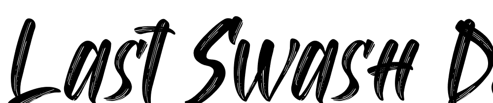 Last-Swash-Demo font family download free