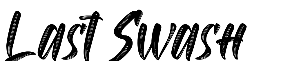 Last Swash font family download free