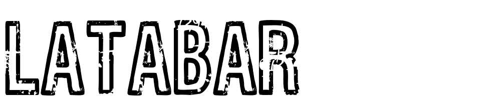 Latabar font family download free