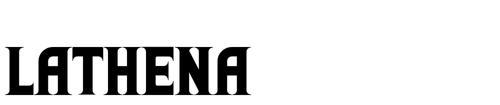 Lathena font family download free