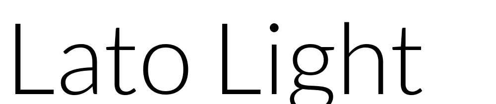 Lato-Light font family download free