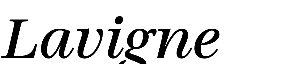 Lavigne font family download free