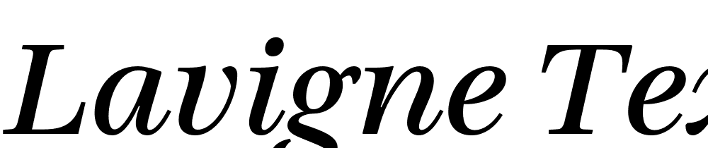 Lavigne-Text-Regular-Italic font family download free