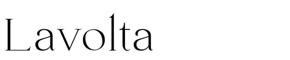 Lavolta font family download free