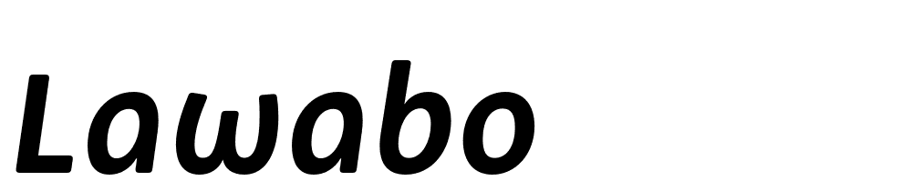 Lawabo font family download free