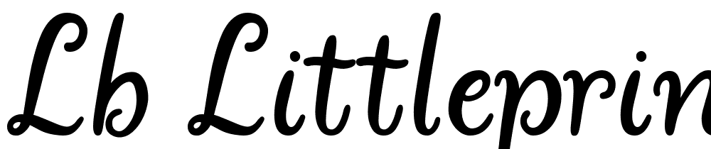 LB_LittlePrincess-Regular font family download free