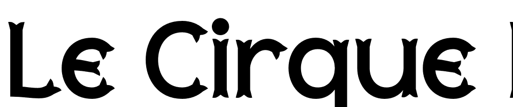 Le-Cirque-ikiiko.com font family download free