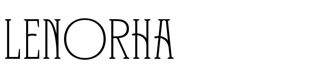 Lenorha font family download free