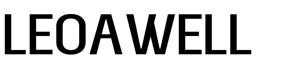 leoawell font family download free