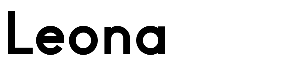 leona font family download free