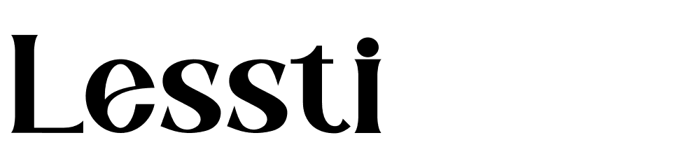 lessti font family download free