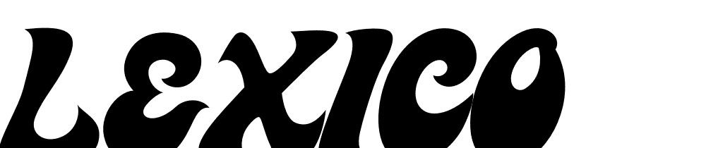 lexico font family download free