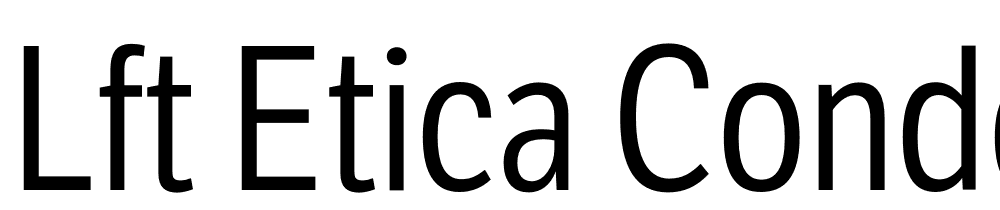 LFT-Etica-Condensed-Book font family download free