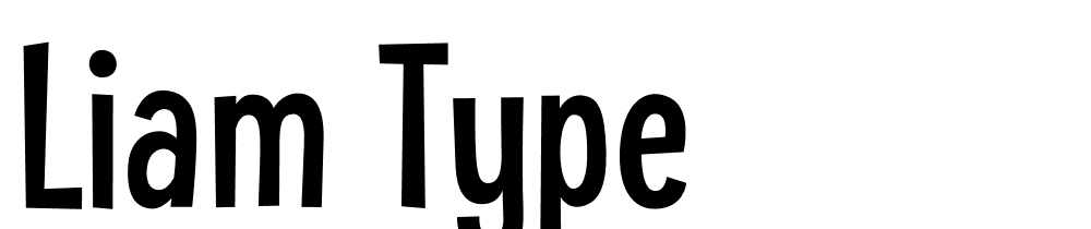 liam-type font family download free