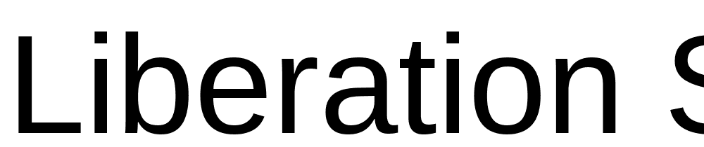 Liberation-Sans font family download free