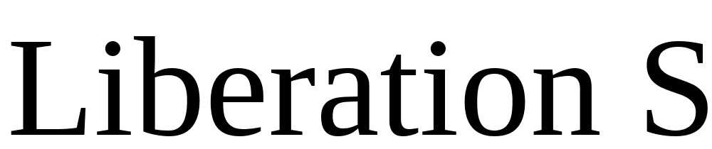 Liberation Serif font family download free