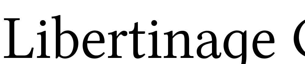 Libertinage-g font family download free