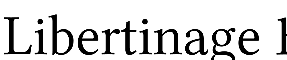 Libertinage-h font family download free