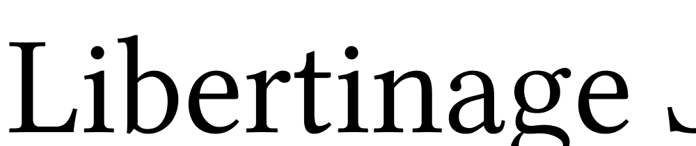 Libertinage-j font family download free