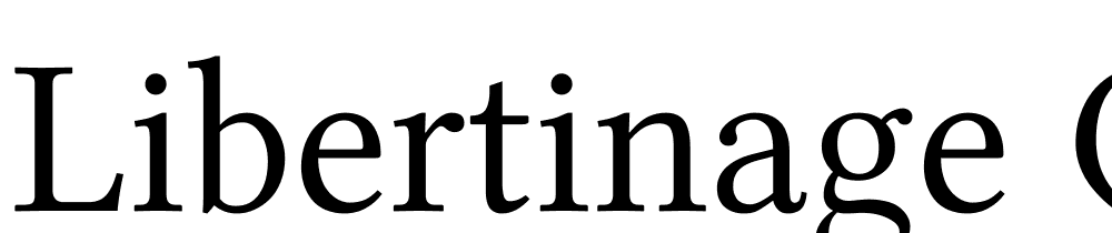 Libertinage-q font family download free