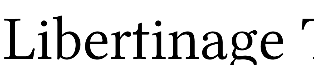 Libertinage-t font family download free