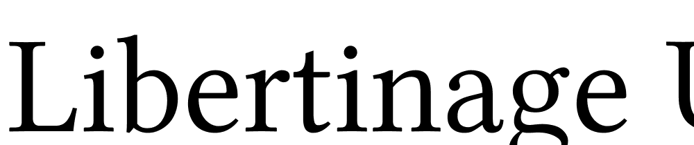 Libertinage-u font family download free