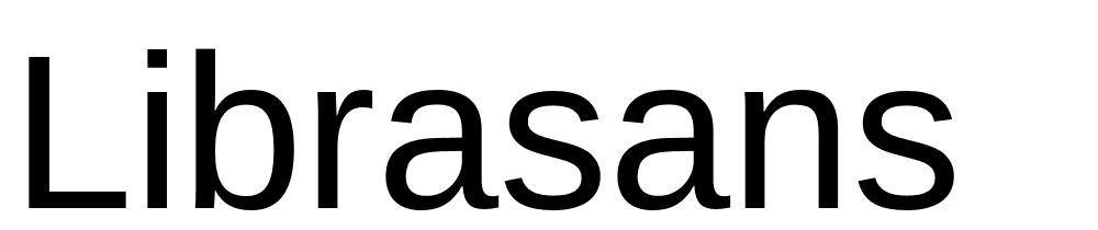 LibraSans font family download free