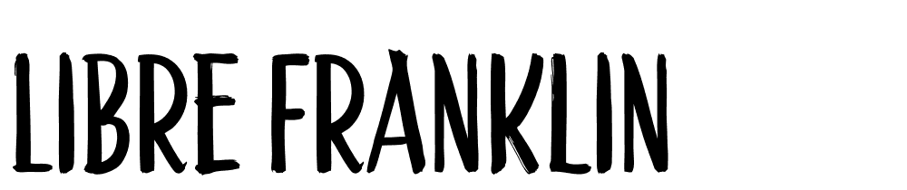 Libre Franklin font family download free