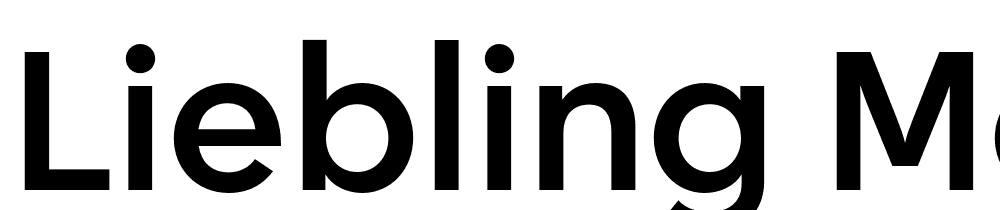 Liebling-Medium font family download free