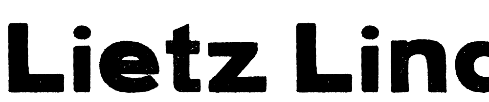 Lietz-LindauHamburg font family download free