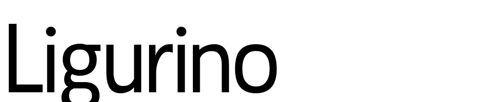 Ligurino font family download free