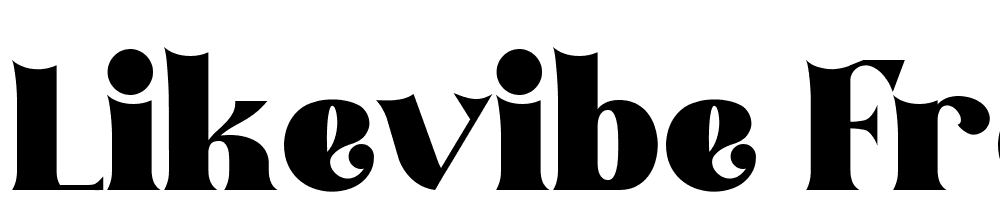 Likevibe-Free-Trial font family download free