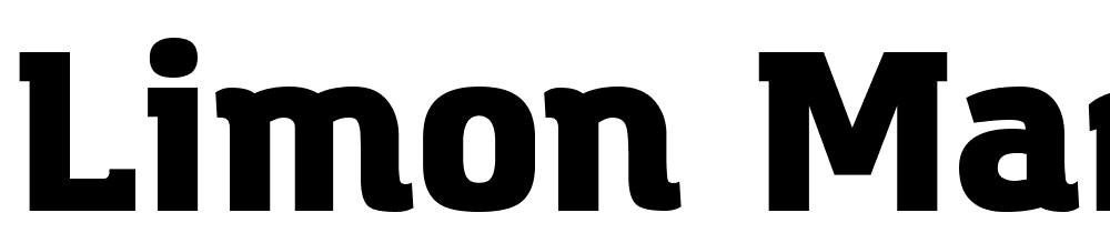 limon-marker-bold-WebFont font family download free