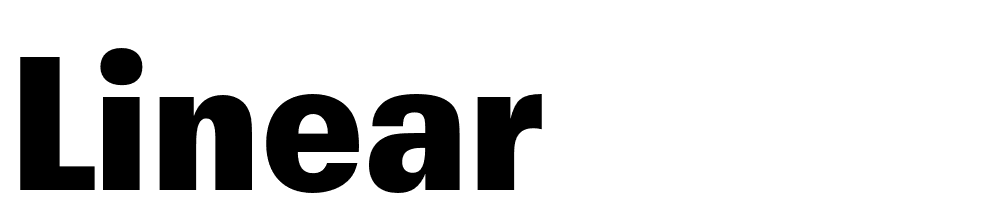 Linear font family download free