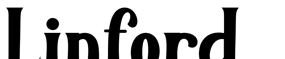 Linford font family download free