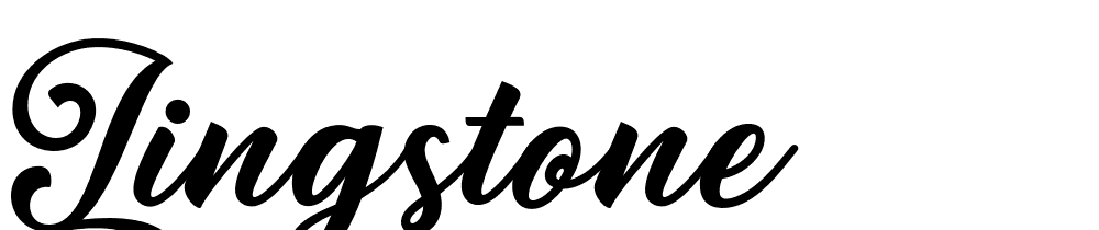 Lingstone font family download free