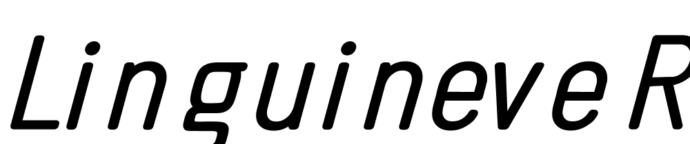 Linguineve-Regular-Italic font family download free