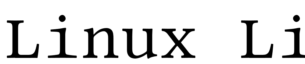 Linux-Libertine-Mono-O font family download free