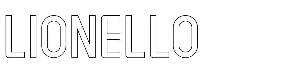 LIONELLO font family download free