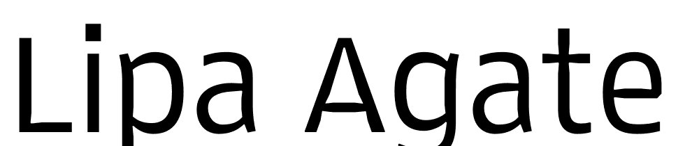 Lipa-Agate-High font family download free