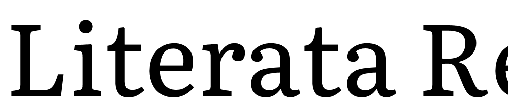 Literata-Regular font family download free