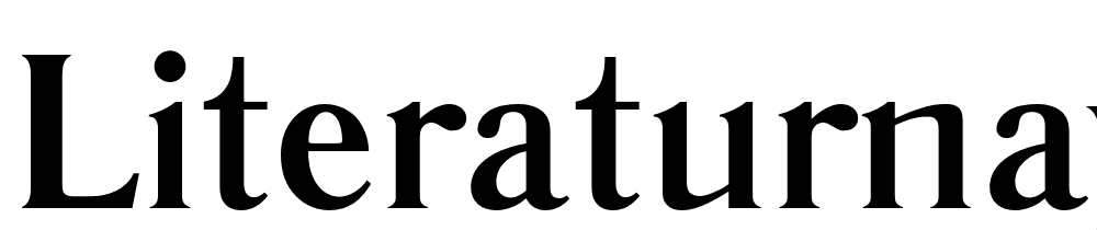 Literaturnaya font family download free