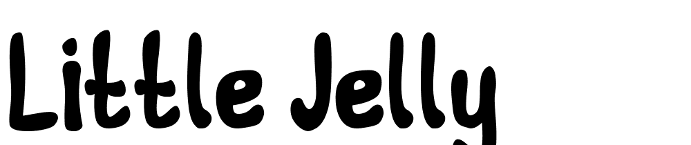 Little-Jelly font family download free